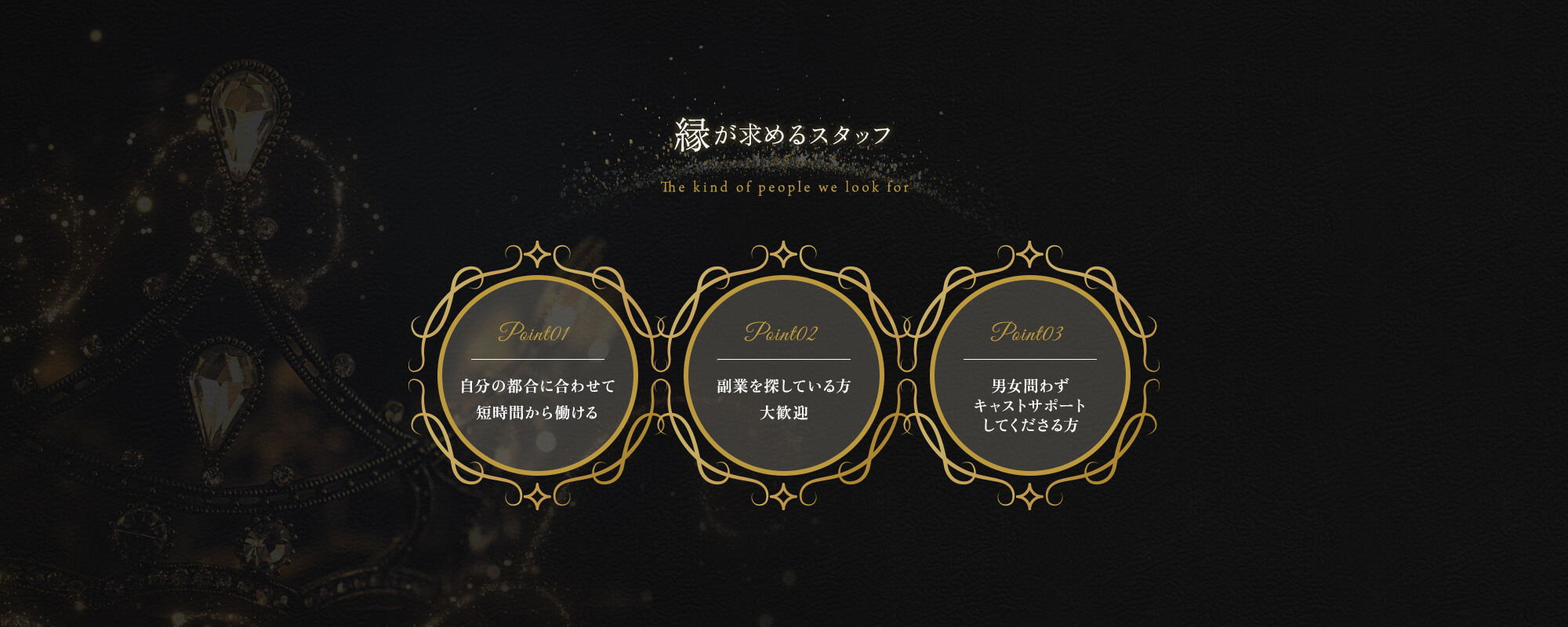 縁が求めるスタッフ